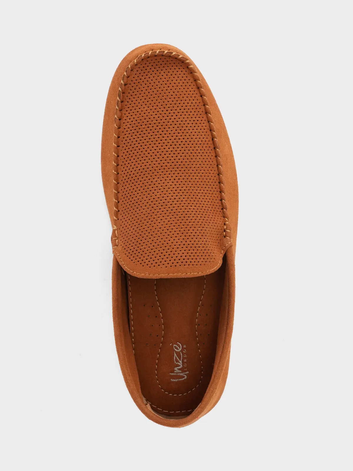 Men "GOONXHE" Casual Slip On Moccasins