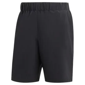 Men's Club Stretch Woven 7 Inch Tennis Shorts Black