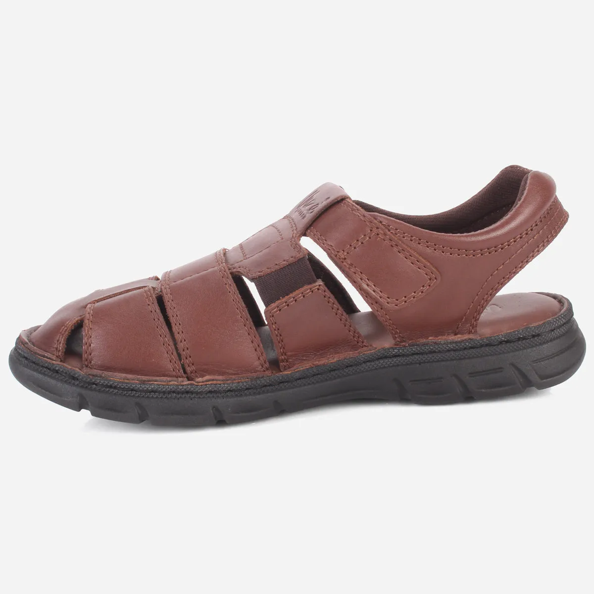 Mens "COHEAN" Comfy Leather Summer Sandals