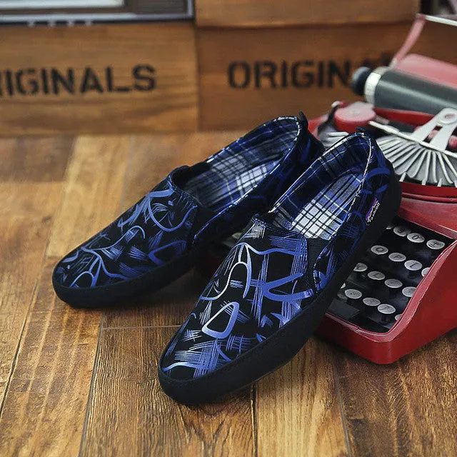 Men's Summer  Breathable Loafers Canvas Shoes