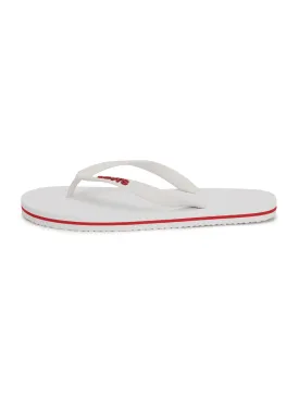 Men's White Flip-Flops