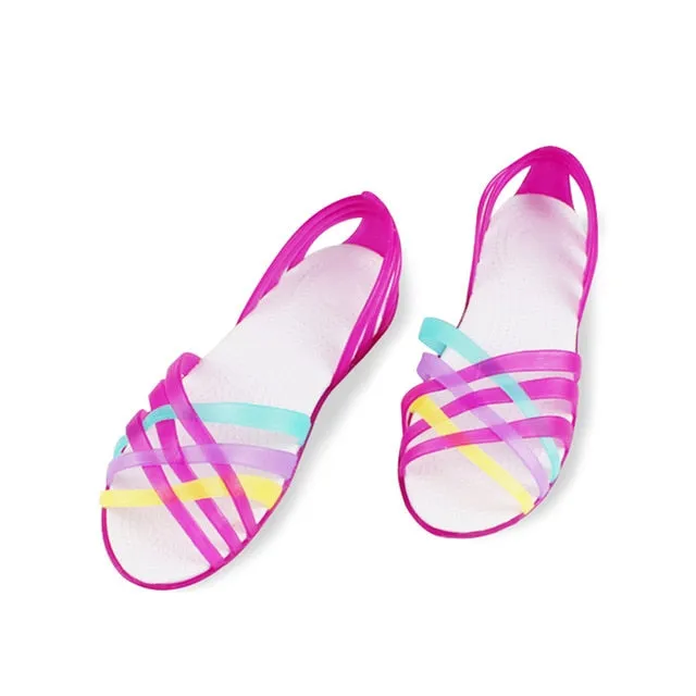 Multi Stripe Summer Sandals