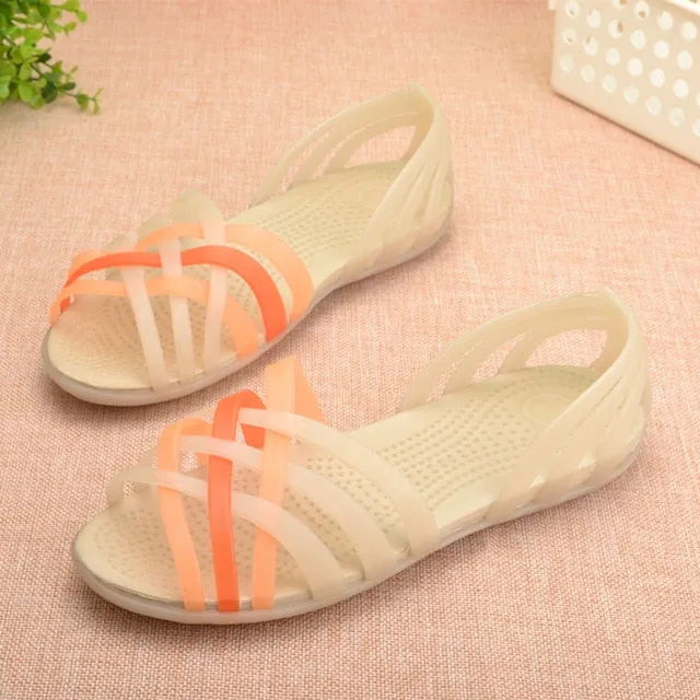 Multi Stripe Summer Sandals