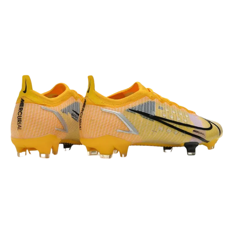 Nike Mercurial Vapor 14 Elite FG Yellow Black - Goatkits Boots