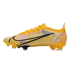 Nike Mercurial Vapor 14 Elite FG Yellow Black - Goatkits Boots