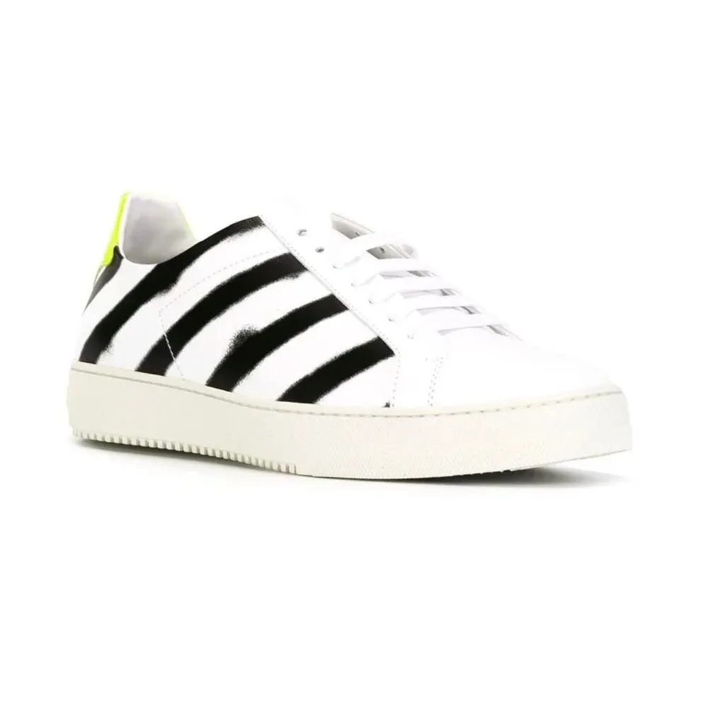 Off-White White Leather Women Sneaker