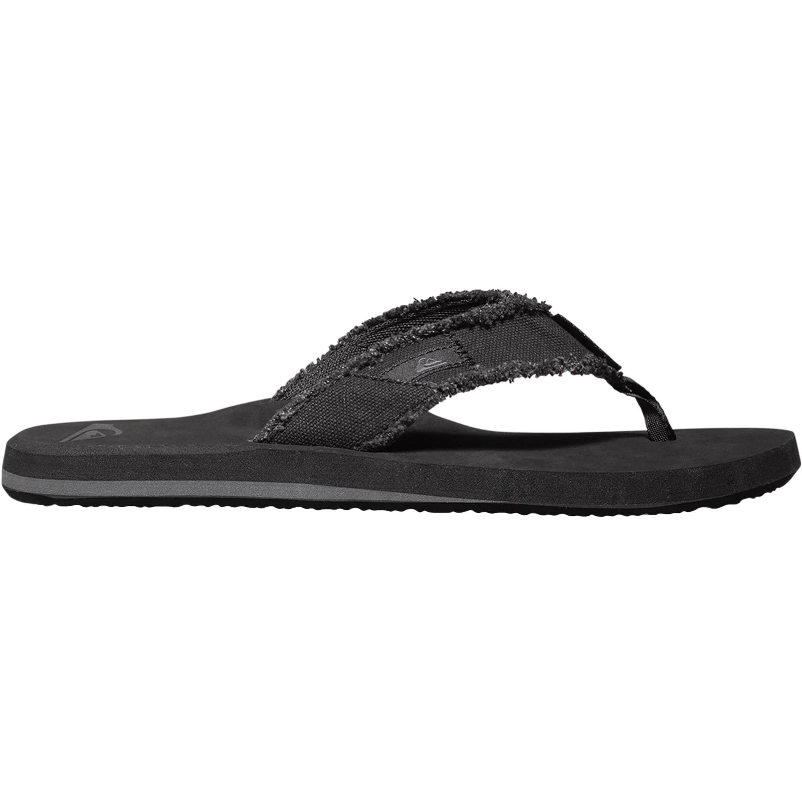 Quiksilver Mens Monkey Abyss Flip Flops - Black