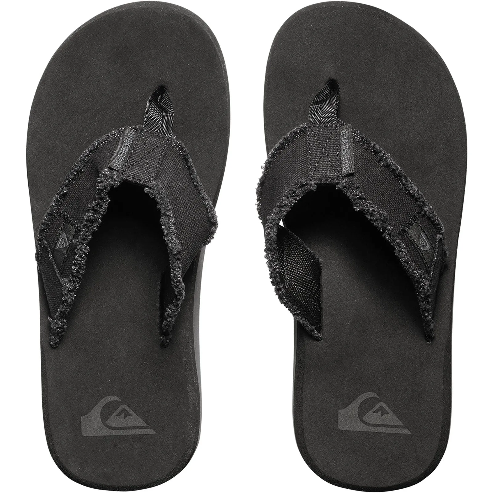 Quiksilver Mens Monkey Abyss Flip Flops - Black