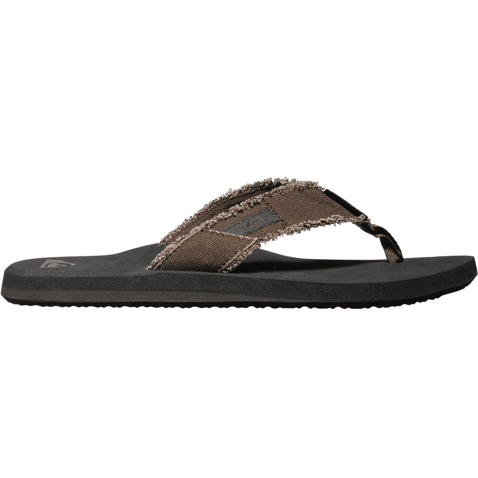 Quiksilver Mens Monkey Abyss Flip Flops - Demitasse