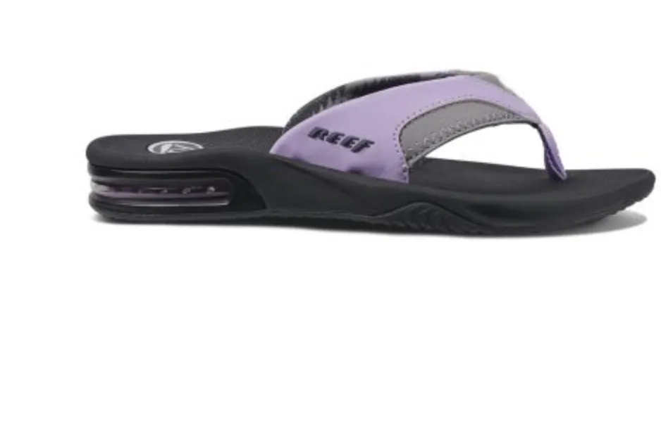 Reef Ladies Fanning Sandals Grey/Purple