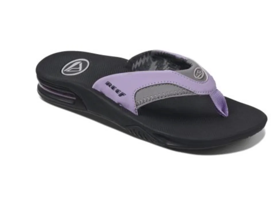 Reef Ladies Fanning Sandals Grey/Purple