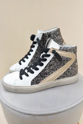 Rooney Black High Top Sneakers