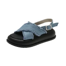 Sabrina Denim Sandals