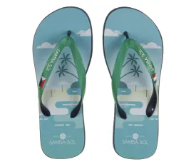 Samba Sol Men's Beach Collection Flip Flops - St Martin