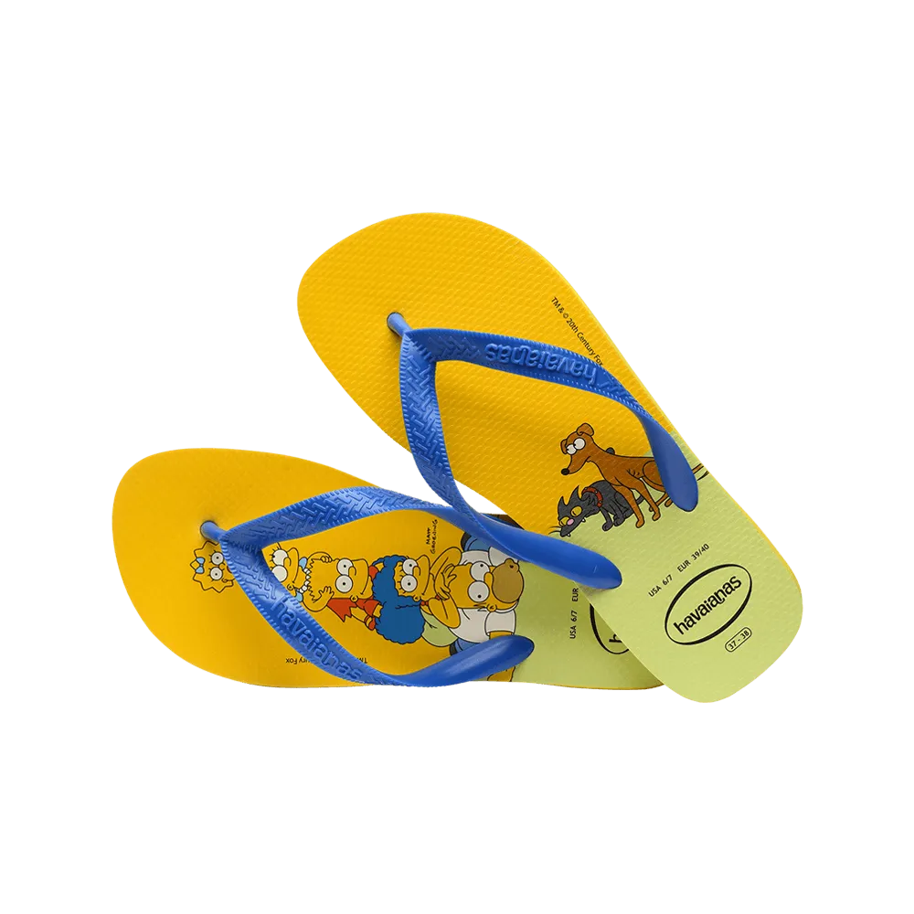 Simpsons Flip Flops