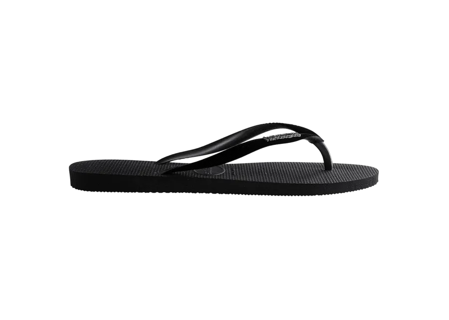 Slim Velvet Flip Flops