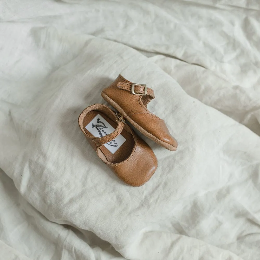 Soft Soled Mary Jane | Cognac