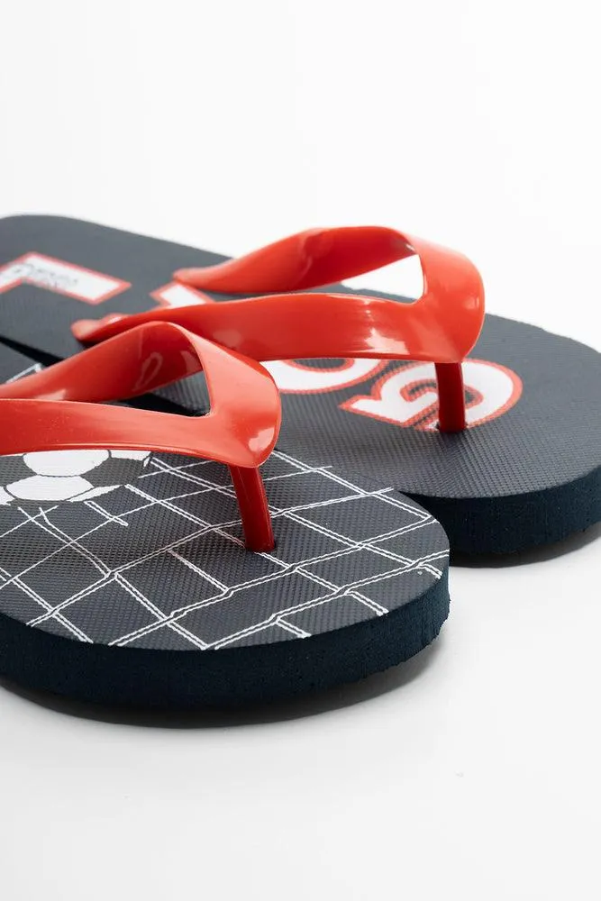 Sporty Navy Flip Flop