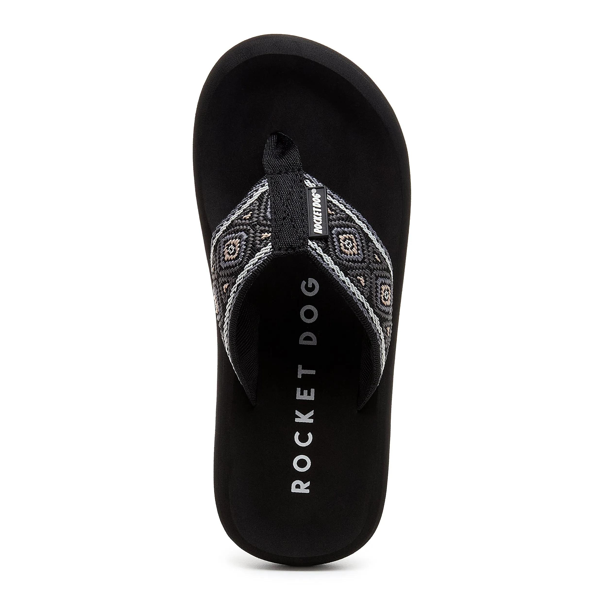 Spotlight Black Multi Flip Flop