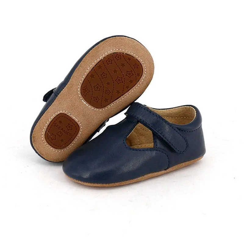 T-Bar Baby & Toddler First/Pre Walker Shoes Navy