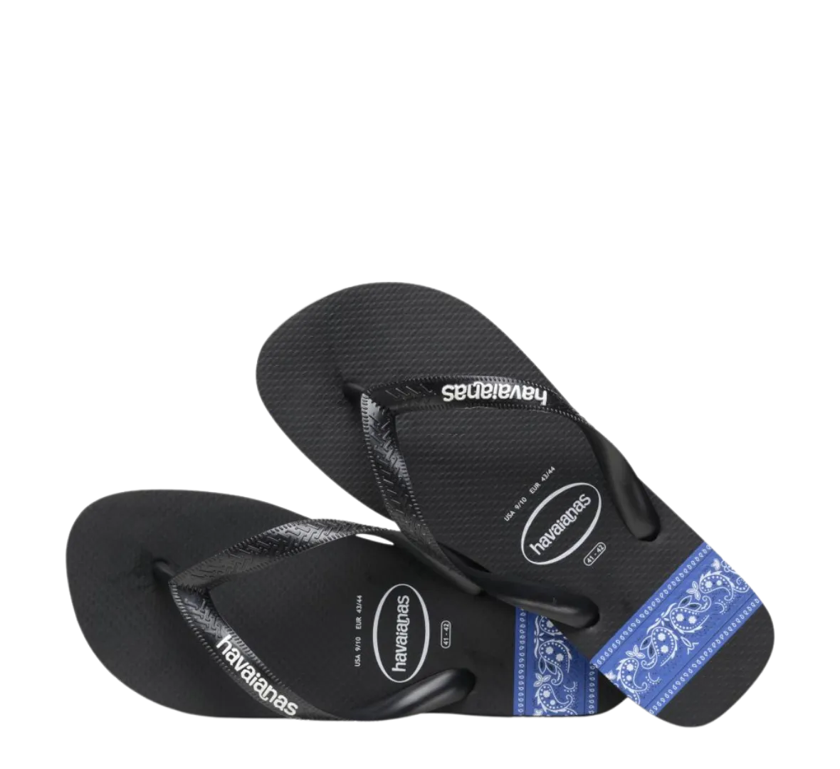 Top Stripes Logo Flip Flops