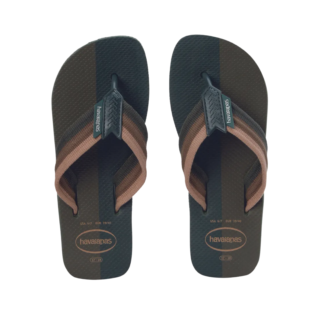 Urban Color Block Flip Flops