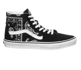 Vans scarpa sneakers da donna Sk8-Hi Peace Paisley VN0A5JMJB0E1 nero bianco