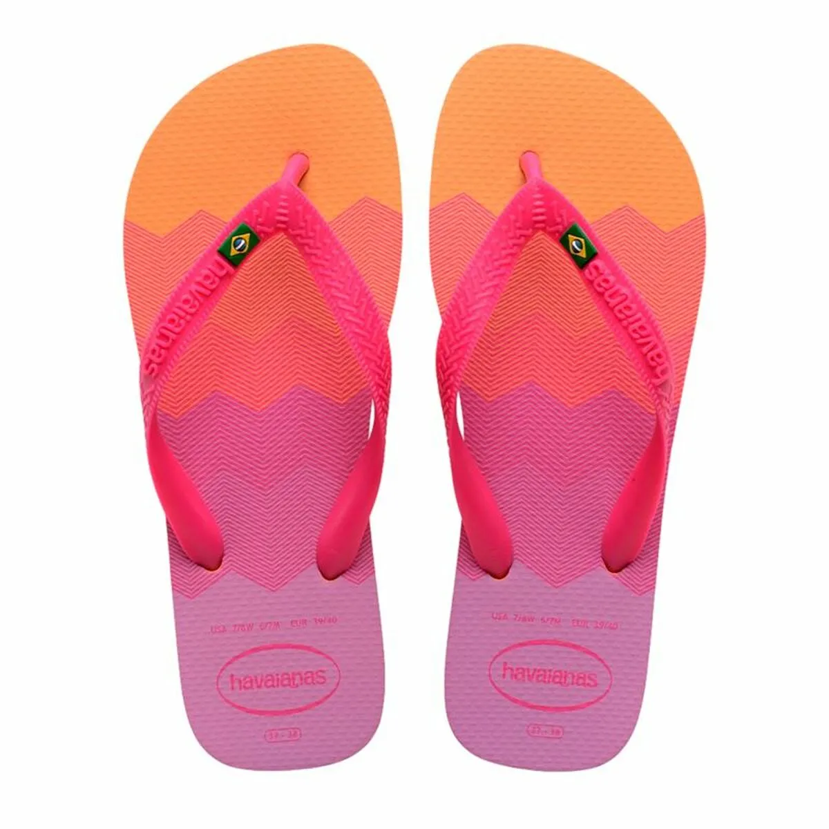 Women's Flip Flops Havaianas Brasil Fresh Pink