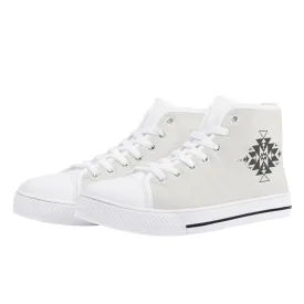 Women’s high top canvas shoes