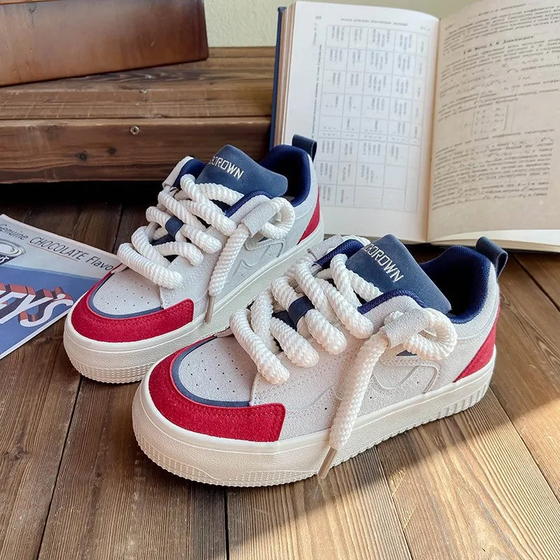 Women's Sense European Version With Two Pairs Canvas Shoes