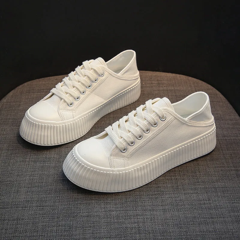 Women's Spring Trendy Easy Wear Cloth Canvas Shoes