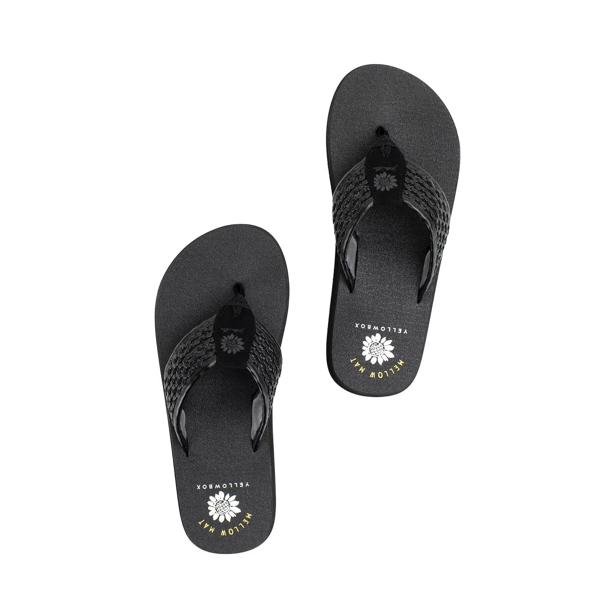 Yellow Box Women's Nana Flip Flop - Black 56607