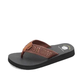 Yellow Box Women's Norit Flip Flop - Brown 56682